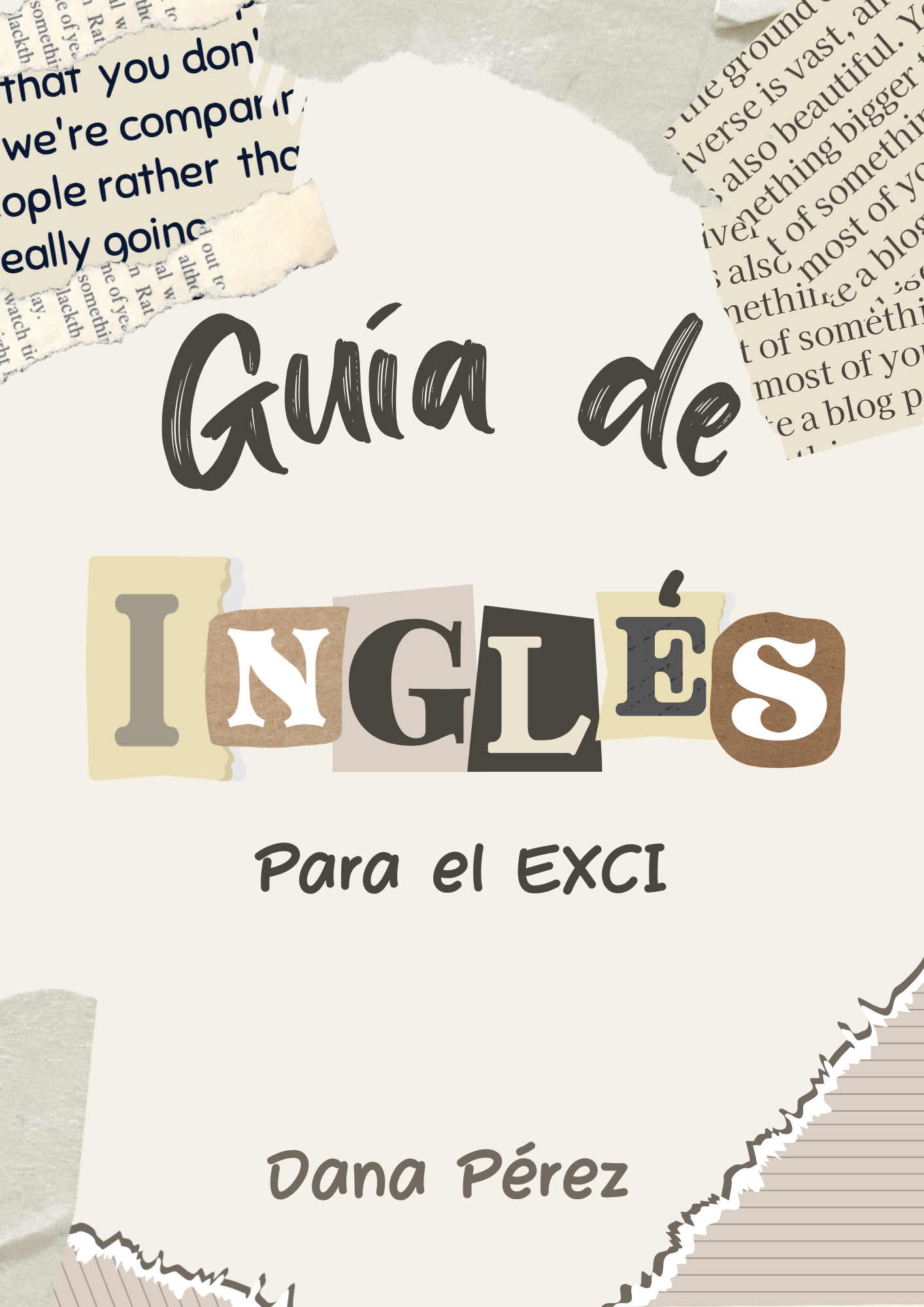 GUÍA DE INGLÉS PARA EL EXCI