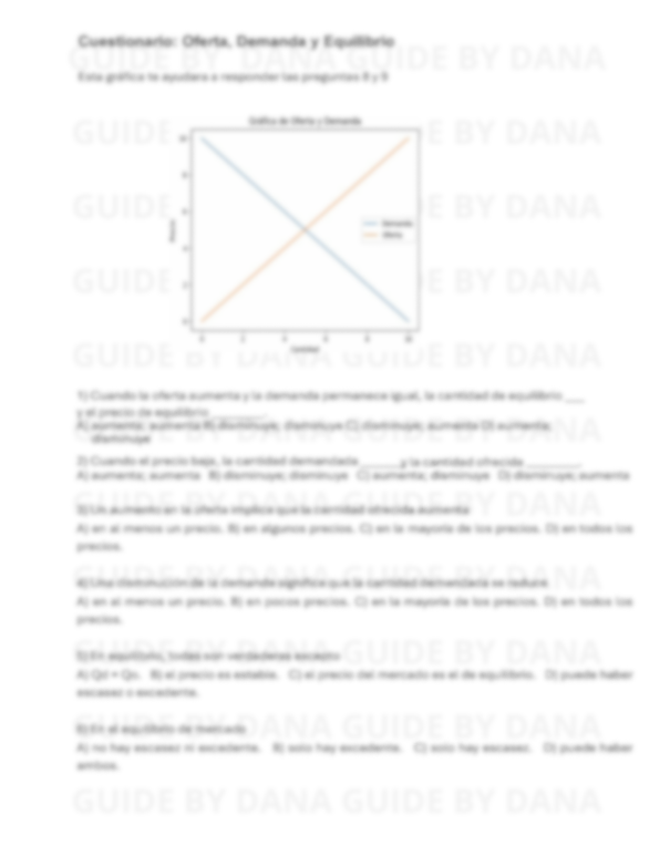 GUÍA DE MICROECONOMÍA PRIMER SEMESTRE