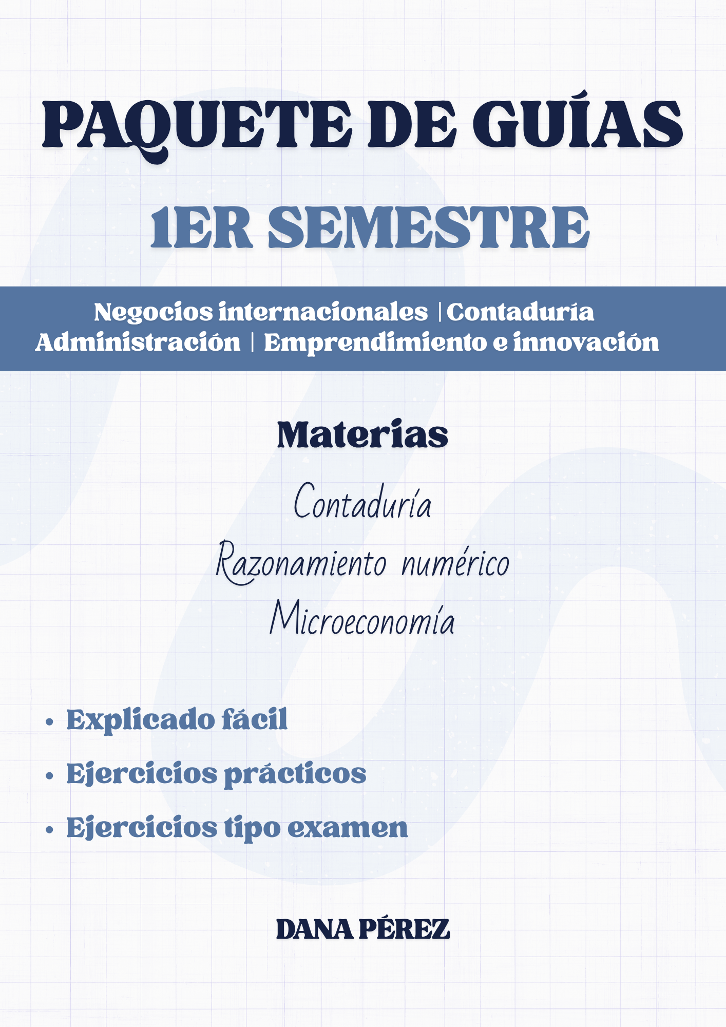 Copia de Ejercicios de contabilidad (1) PAQUETE DE GUÍAS PRIMER SEMESTRE