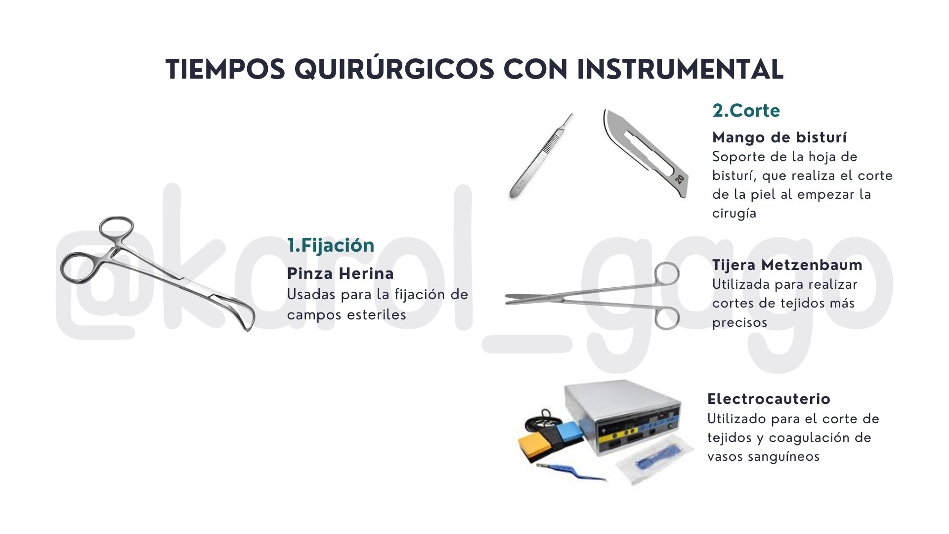 Tiempos y material qx Guía Básica de Quirófano - Enfermería Prácticas Hospitalarias