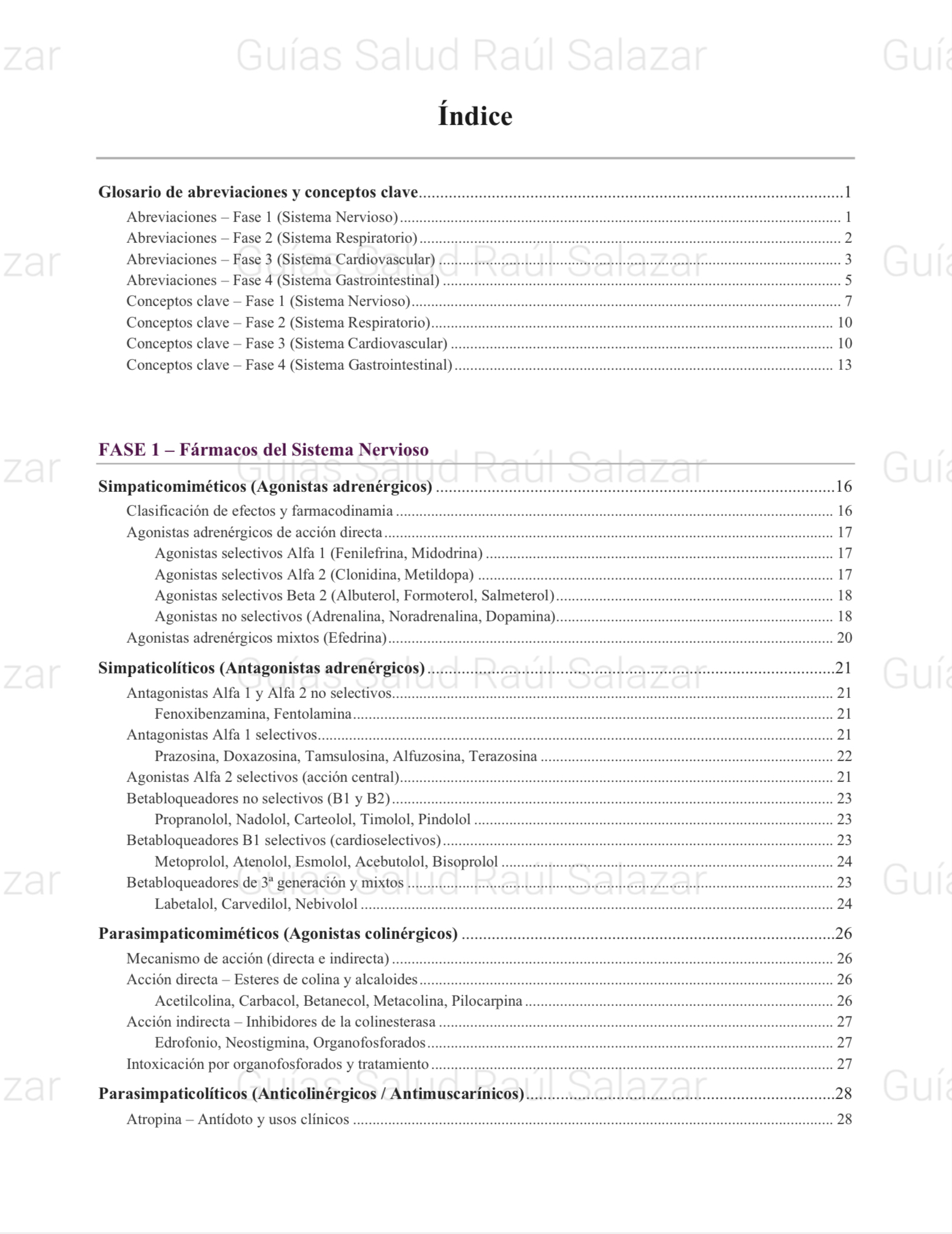 Guía de Farmacología clínica Ed. Completa RS
