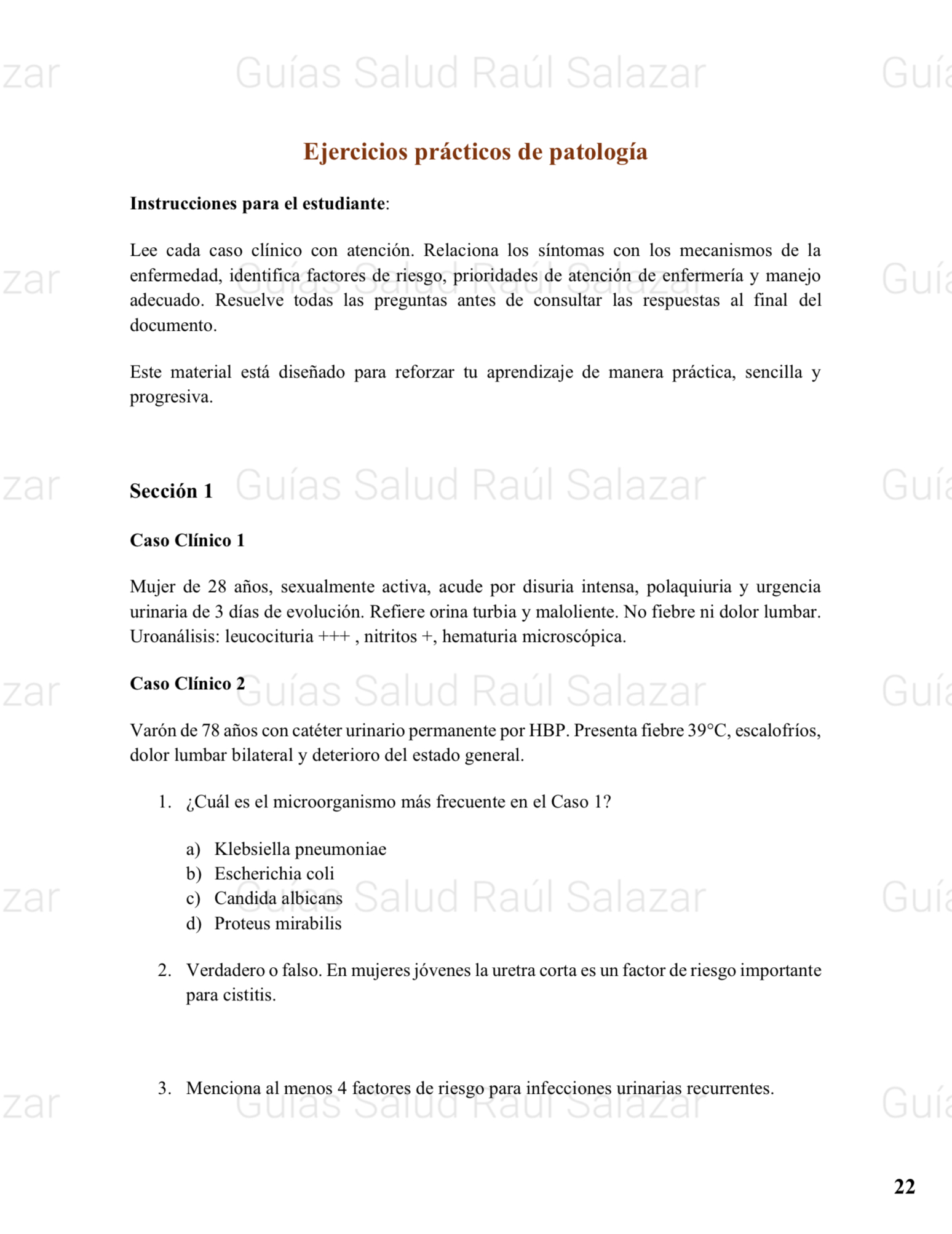 Guía de Patología clínica F3 RS